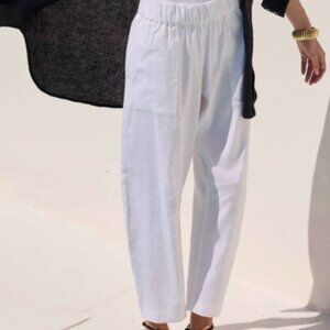 AYR OOO Linen Pants, Size Small